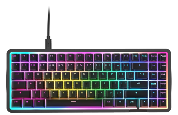 NZXT Function Elite MiniTKL Magnetic Switches Wired RGB Gaming