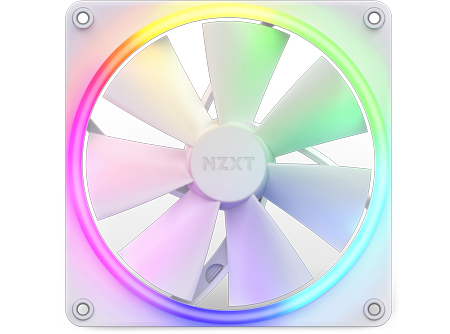 NZXT F140 RGB 140mm PWM Single High Airflow Fan White LN128529 - RF ...