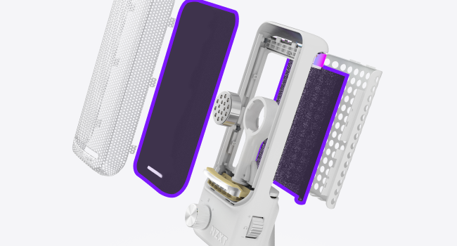 Exploded view of Microphone