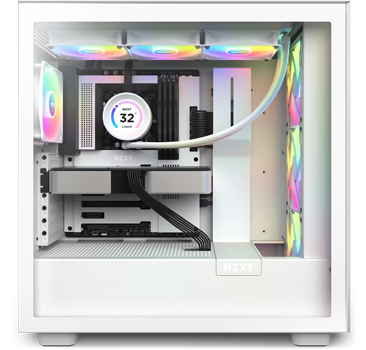 NZXT Kraken ELite 360 RGB White AIO Intel/AMD CPU Hydro-Cooler