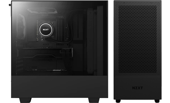 NZXT H510 Flow Black TEMPERED GLASS CASE