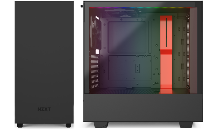 NZXT H510 Black Red TEMPERED GLASS CASE