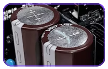 100% Japanese Capacitors