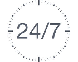 24/7 operation