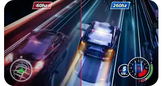 240 Hz refresh rate