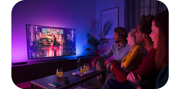  Philips Hue Play HDMI Sync Box - Requires Hue Bridge - Supports  Dolby Vision, HDR10+ and 4K - Control with Hue App - Compatible with Alexa,  Google Assistant, and Apple HomeKit : Electronics