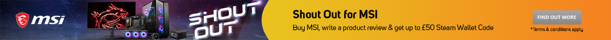 MSI Shout Out promotion