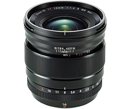 Fujinon XF16mmF1.4 R WR camera lens