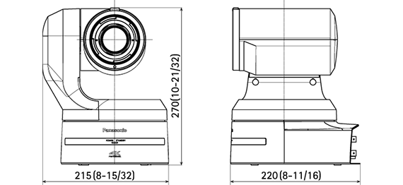 camera dimensions