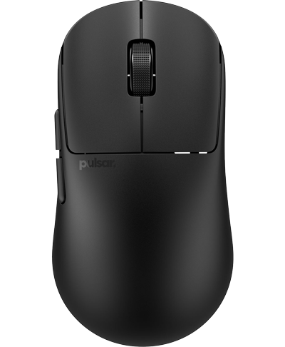 Pulsar X2N CrazyLight Black Medium Optical Wireless Gaming Mouse