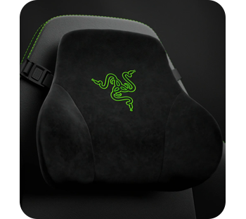Close up image of the memory foam head cushion