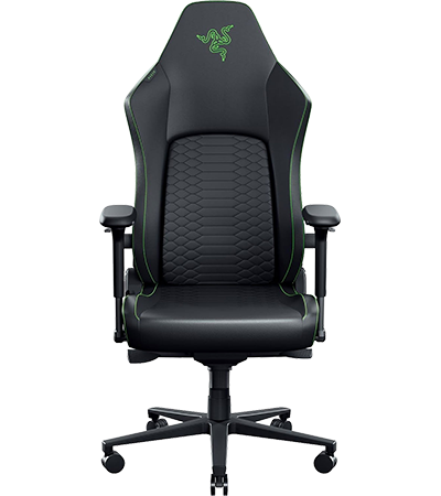 Razer Iskur V2 NewGen Chair in Black/Green