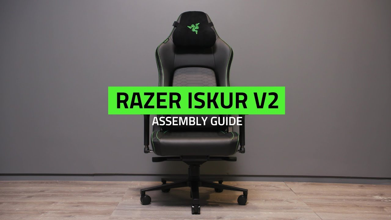 Razer Iskur V2 Assembly Guide Video
