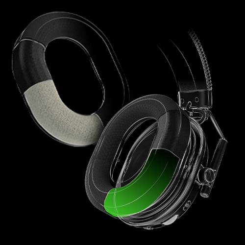 Razer Blackshark V3 Pro dual layer cushioning