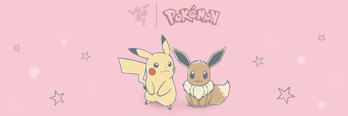 Razer Pokemon Pikachu Eevee Ed Banner