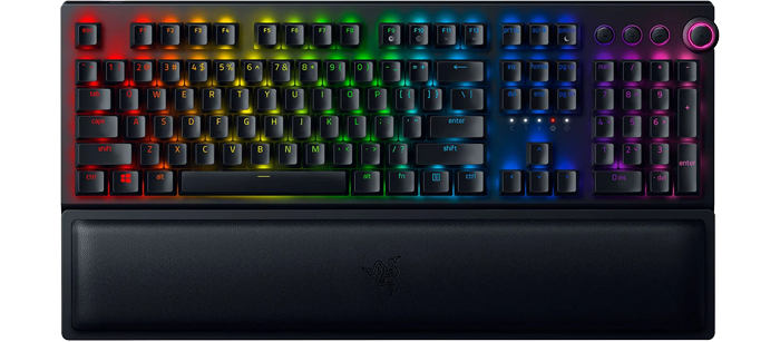 Razer BlackWidow V3 Pro Gaming Keyboard with Green Switches 
