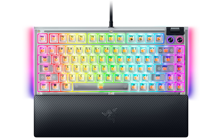 BlackWidow V4 Phantom White