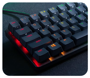 Razer Huntsman Mini Razer Optical Purple Switch Mechanical Gaming ...