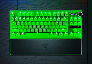 Top down image of keyboard