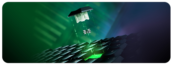 RAZER™ MECHA-MEMBRANE SWITCHES