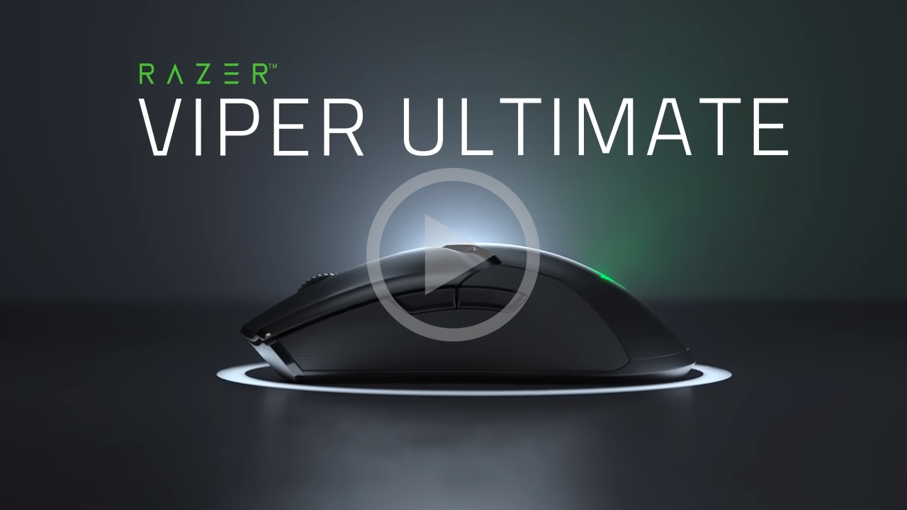 Razer Viper Ultimate Optical Wireless Rgb Gaming Mouse Ln Rz01 R3g1 Scan Uk