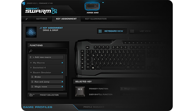 swarm interface