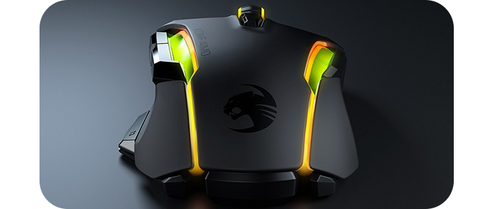 Roccat Kone Aimo Remastered Rgb Optical Gaming Mouse Black Ln Roc 11 0 Bk Scan Uk