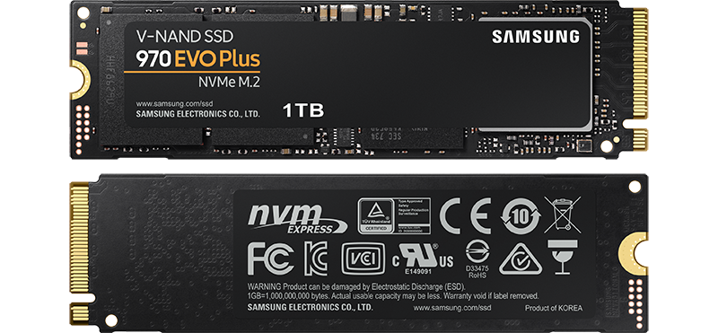 SSD 970 EVO Plus NVMe® M.2 1 TB Memory & Storage - MZ-V75S1T0B/AM