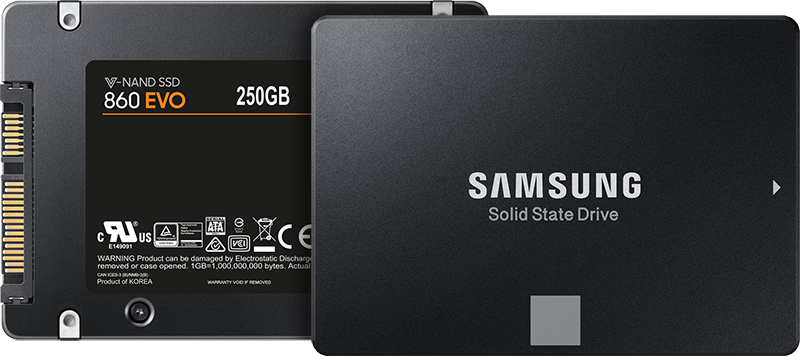 Tremble Shipwreck Lækker Samsung 860 EVO 250GB 2.5” SATA 3D SSD/Solid State Drive LN87295 -  MZ-76E250B/EU | SCAN UK