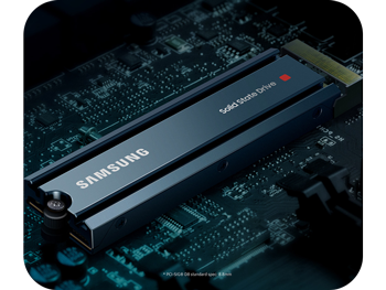 SAMSUNG 980 PRO SSD with Heatsink 1TB PCIe Gen 4 NVMe M.2 Internal Solid  State Hard Drive, Heat Control, Max Speed, PS5 Compatible, MZ-V8P1T0CW