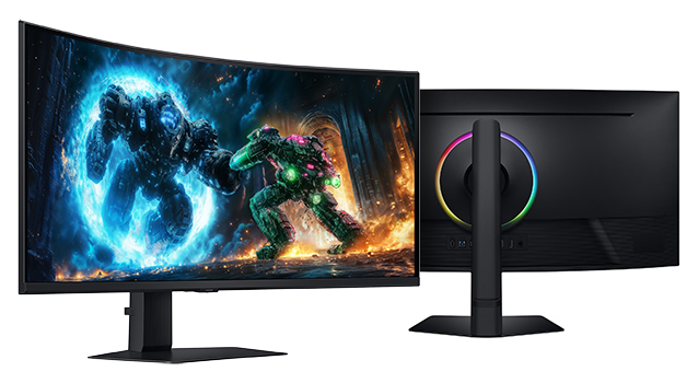 40-inch Odyssey G7 G75F WUHD 180Hz Curved Gaming Monitor from Samsung