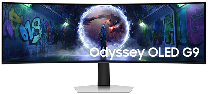 Samsung Odyssey LS49DG912SUXXU OLED Silver Monitor