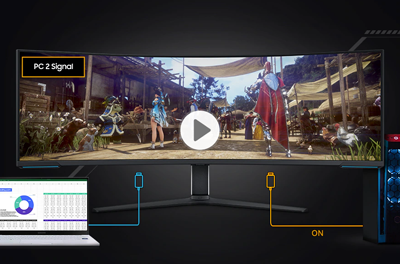 side by side view of conventional monitor and more colourful HDR