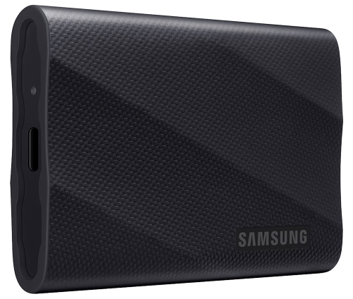 Angled external SSD