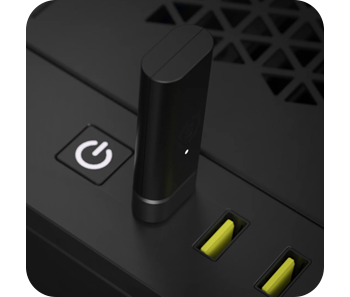 Close up of Dongle