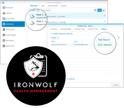 Seagate IronWolf PRO 4TB NAS 3.5 SATA HDD/Hard Drive 7200rpm