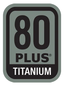 80 PLUS Titanium Logo.
