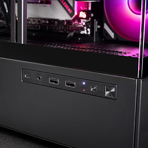 Connectivity ports to highlight accessible I/O