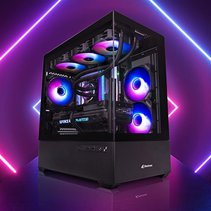 Hero angle of MK6 case  with hardware installed to showcase its premium design