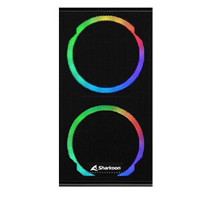 RGB fans within the front panel