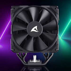 Arial view of the A50 cooler showing sizing