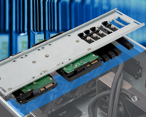 SilverStone 5U Rackmount or Desktop Server Chassis w/o PSU (ATX ...