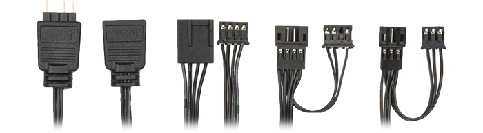 Fan Cable Routing Silverstone Shark Force 120 ARGB PWM Fan LN128421 - SST-SF120B-ARGB ...
