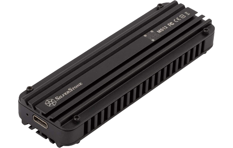 Silverstone Sst Ms12 M 2 Nvme Ssd Usb C External Enclosure Ln Scan Uk