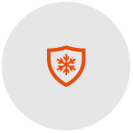 Cool & reliable operation icon