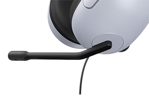 Close up image of headset mic