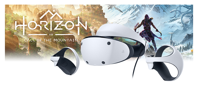 PlayStation VR2 Headset Horizon Call of The Mountain Bu