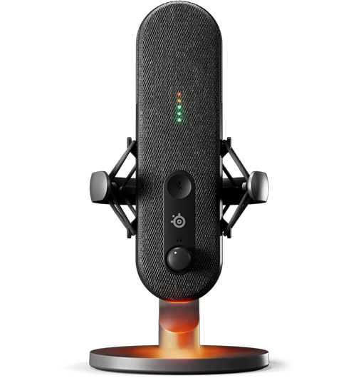 SteelSeries Alias Freestanding Cardioid Condenser Gaming Microphone