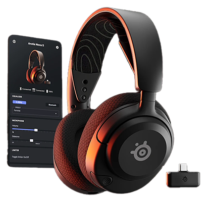 ヘッドホン SteelSeries Arctis Nova 5 Wireless SteelSeries Arctis Nova 5 Wireless Headset PC/MAC/Console/Mobile