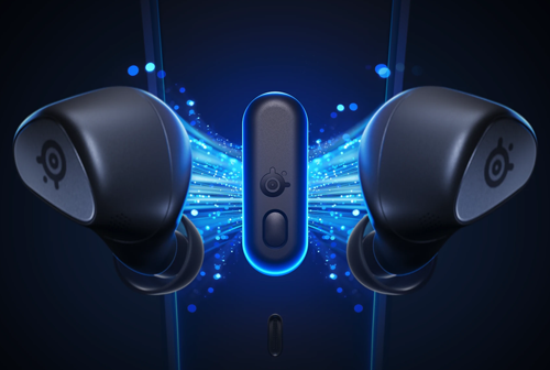 SteelSeries Arctis GameBuds In-Ear Wireless Gaming Headphones For